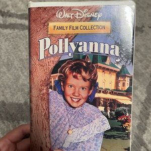 Disney Pollyanna VHS with Yellow and Blue Accents